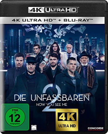 Now You See Me 2 (Iluzja 2) [Blu-Ray 4K]+[Blu-Ray]