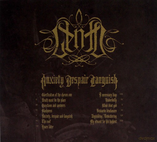 Lento: Anxiety Despair Languish [CD]