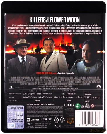 Killers of the Flower Moon (Czas krwawego księżyca) [Blu-Ray 4K]+[Blu-Ray]