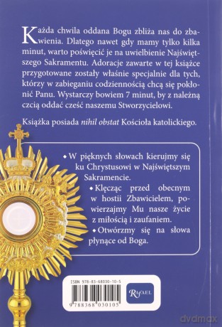 7 minut przed Najświętszym Sakramentem - Józef Gaweł [KSIĄŻKA]