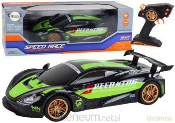Auto sportowe R/C 1:10 zielono-czarne
