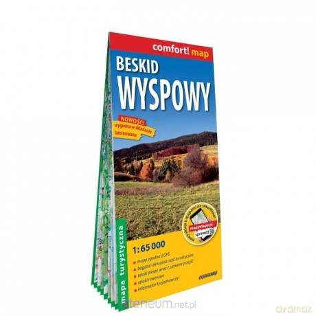 Beskid Wyspowy; mapa turystyczna 1:65 000 [KSIĄŻKA]