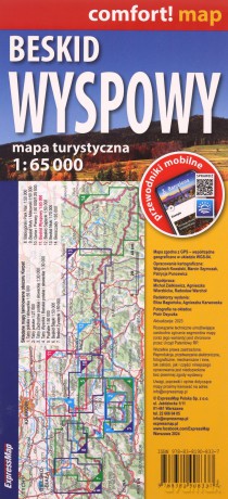 Beskid Wyspowy; mapa turystyczna 1:65 000 [KSIĄŻKA]