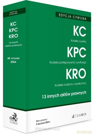 EDYCJA CYWILNA. KC. KPC. KRO w.48 [KSIĄŻKA]