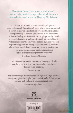 Gra szklanych paciorków - Hermann Hesse [KSIĄŻKA]