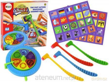Gra zręcznościowa karciana spinner uderz młotkiem [GRA]