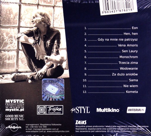 Anita Lipnicka: Vena Amoris (digipack) [CD]