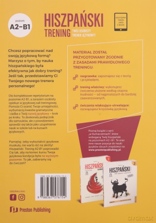 Hiszpański. Trening A2-B1 - Maja Zawierzeniec [KSIĄŻKA]