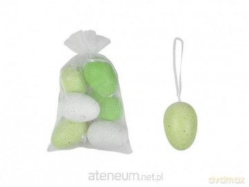 Jajka plastikowe 6cm 6szt