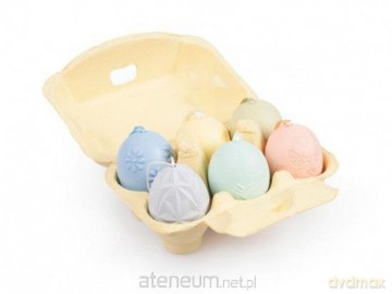 Jajka plastikowe MIX 6cm 6szt