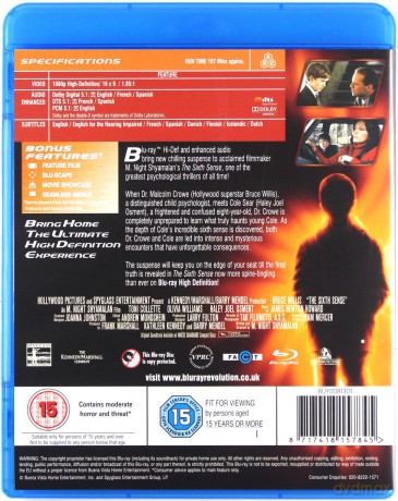 Sixth Sense (Szósty Zmysł) [Blu-Ray]