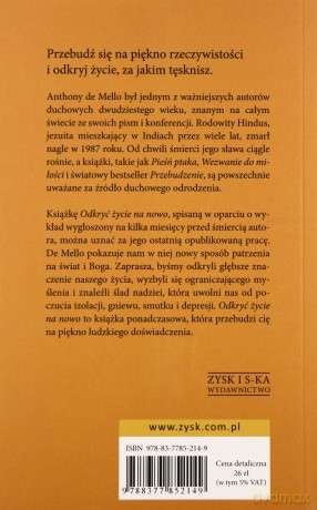Odkryć życie na nowo - Anthony de Mello [KSIĄŻKA]