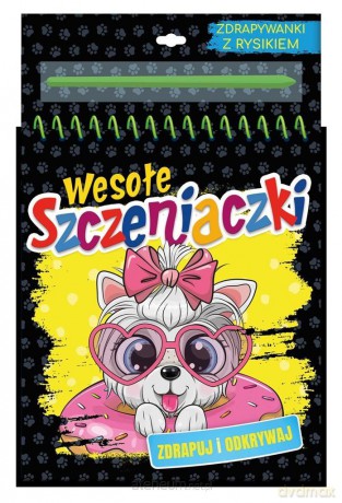Kolorowanka wesołe szczeniaczki [KSIĄŻKA]