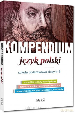 Kompendium - język polski - SP kl 4-8 [KSIĄŻKA]