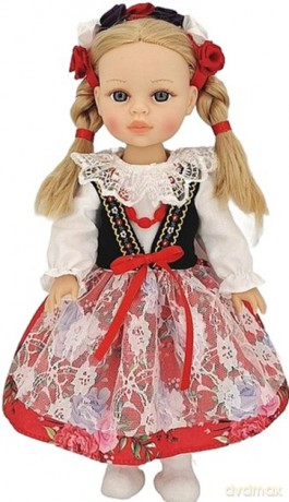 Lalka w stroju ludowym 38cm