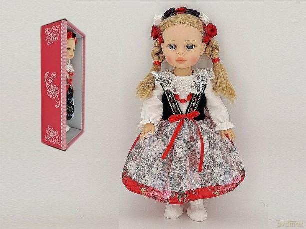 Lalka w stroju ludowym 38cm