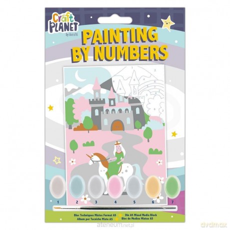 Malowanie po numerach - craft planet - fairytale
