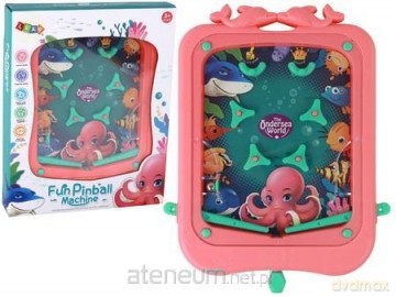 Mini pinball różowy