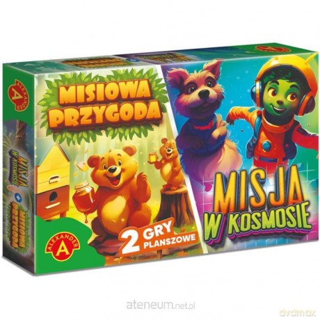 Misiowa Przygoda - Misja W Kosmosie ALEX [GRA PLANSZOWA]