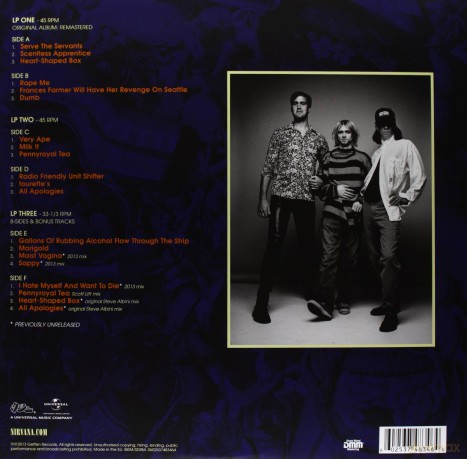 Nirvana: In Utero - 20th Anniversary [3xWINYL]