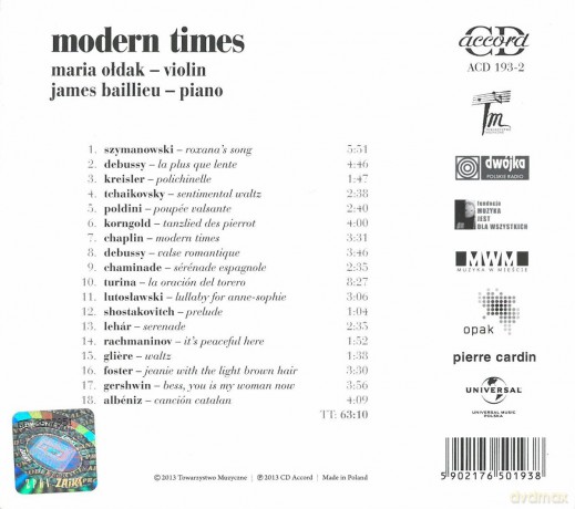 Maria Ołdak: Modern Times [CD]