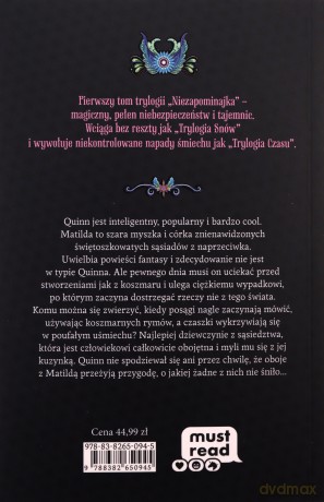 Niezapominajka. To, czego nie widać w świetle - Kerstin Gier [KSIĄŻKA]