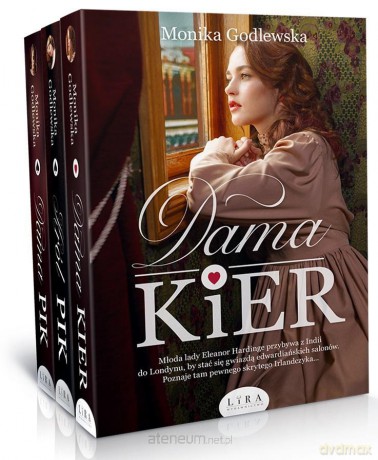 Pakiet: Dama Kier/ Król Pik/ Dama Pik - Monika Godlewska [KSIĄŻKA]
