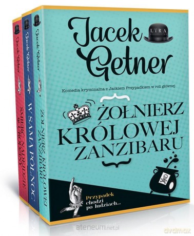 Pakiet: Żołnierz królowej Zanzibaru/ W samą północ - Jacek Getner [KSIĄŻKA]