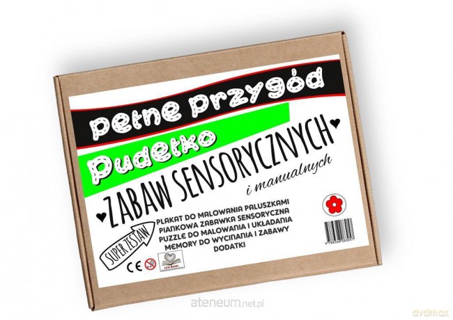 Pełne przygód pudełko zabaw sensorycznych.. [GRA]