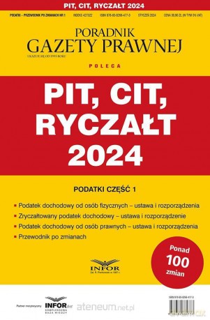Pit, Cit, Ryczałt 2024 Podatki-Przewodnik [KSIĄŻKA]