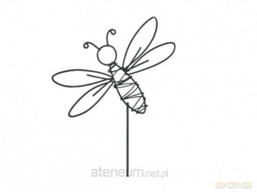 Pszczoła na piku metal 33cm