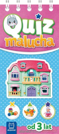 Quiz malucha z zajączkiem od 3 lat - Agnieszka Bator [KSIĄŻKA]