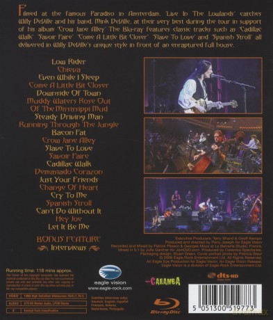 Willy Deville: Live In The Lowlands [Blu-Ray]