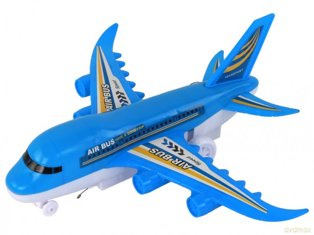 Samolot R/C niebieski światła