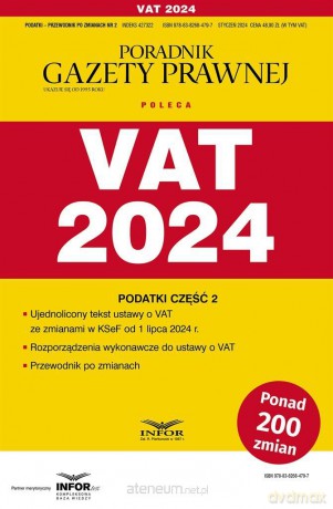 VAT 2024 Podatki-Przewodnik po zmianach 2/2024 - Tomasz Krywan [KSIĄŻKA]