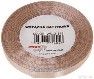 Wstążka satynowa migdałowa 38mm x 32m