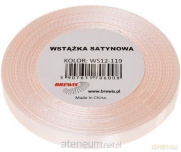 Wstążka satynowa szampańska 25mm x 32m