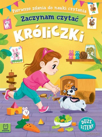 Zaczynam czytać. Duże litery. Pierwsze zdania - Agnieszka Bator [KSIĄŻKA]