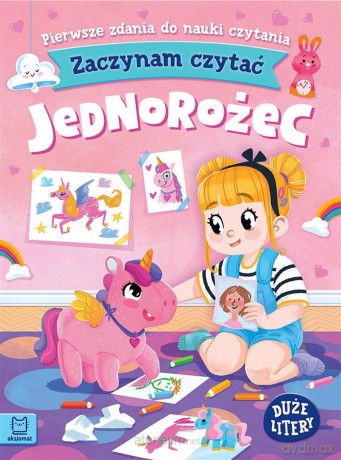 Zaczynam czytać. Duże litery. Pierwsze zdania - Agnieszka Bator [KSIĄŻKA]