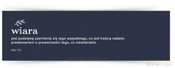 Zakładka duża - Wiara jest