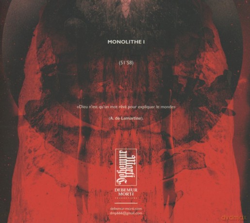Monolithe: I (digipack) [CD]