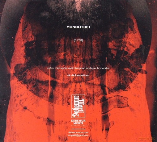 Monolithe: I (digipack) [CD]