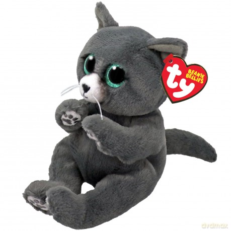 Pluszak Kotek Szary Binx Pupilki TY - 15cm