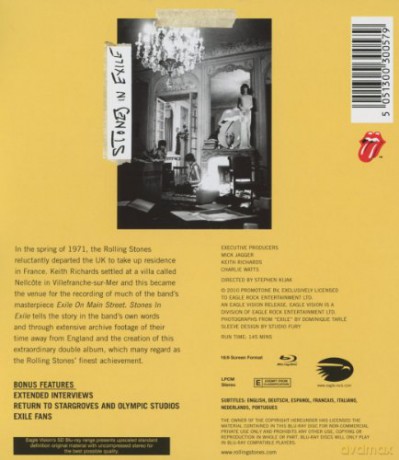 Rolling Stones: Stones In Exile [Blu-Ray]