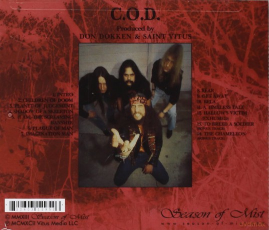 Saint Vitus: C.O.D. [CD]