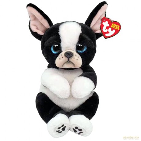 Maskotka Piesek Czarno-Biały Tink Pupilki TY - 24cm