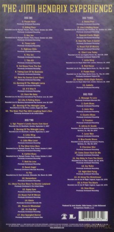 Jimi Hendrix The Experience: The Jimi Hendrix Experience (Box Set) [4CD]