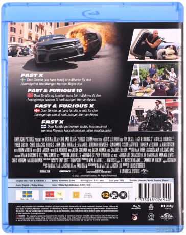 Fast X (Szybcy i wściekli 10) [Blu-Ray]