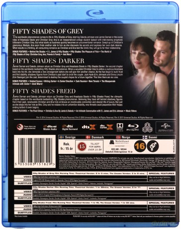 Fifty Shades Trilogy [3xBlu-Ray]