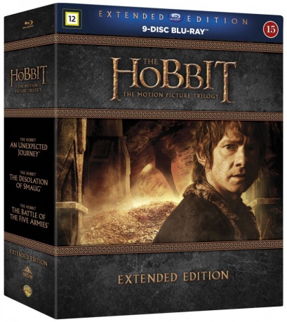 Hobbit Trilogy, The: Extended Edition [9xBlu-Ray]